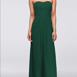 David’s bridal jasper dress about size 10/12